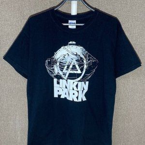 00s Vintage Linkin Park Big Logo Short Sleeve T-shirt